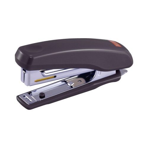 コンパクトホッチキス10号 ダークグレー