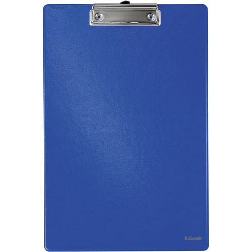 シングルクリップボード ブルー 5枚