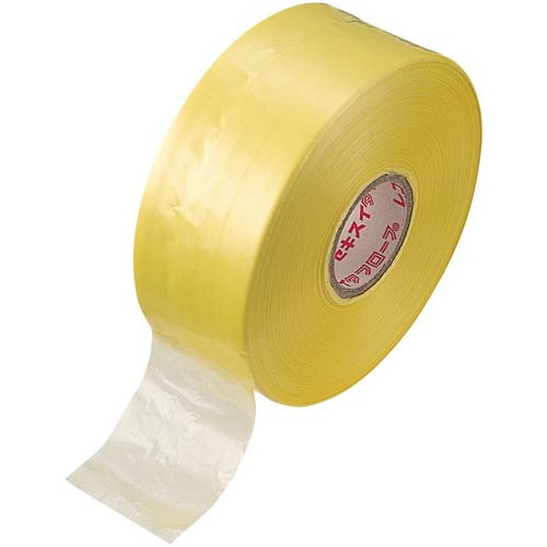 荷造りひも レコード巻 黄 500m 5巻