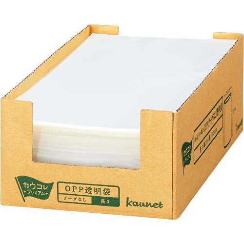 取り出しやすいOPP袋テープ無長3 1000枚×2