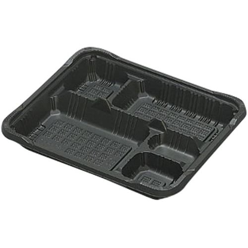 憩いRPー4ー2H黒E本体耐熱弁当容器50枚×12