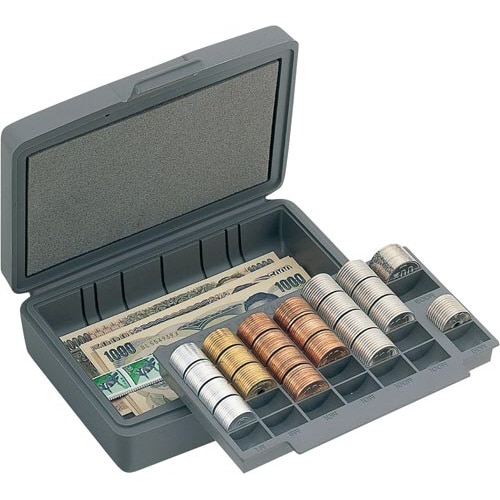 マイキャッシュケース トレー・仕切り板付き