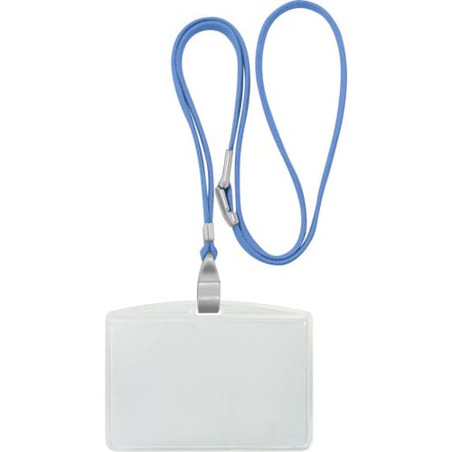 吊下げ名札 抗菌タイプ 名刺サイズ 10個入×5