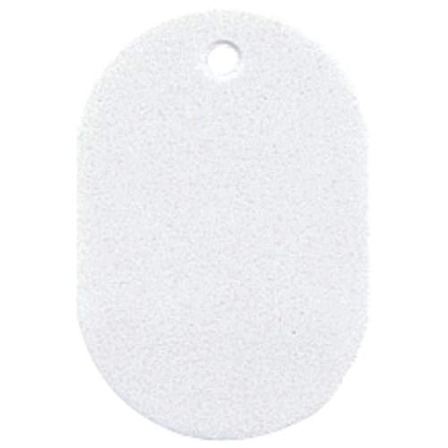 番号札 大 無地 白 60×40mm 10個入