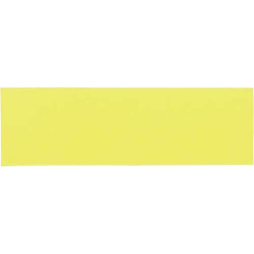 マグネットシート 80×25mm 黄 50枚入
