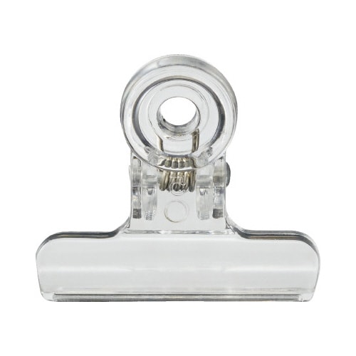 プラカラー目玉クリップ(PC製)小 透明30個入