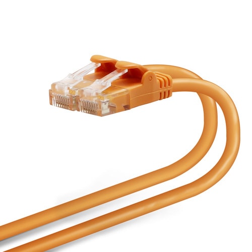CAT6準拠やわらか 3m オレンジ