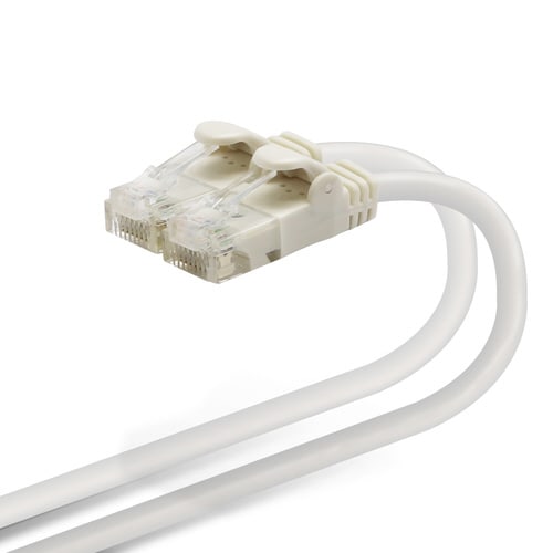 CAT6準拠やわらか 1m ホワイト