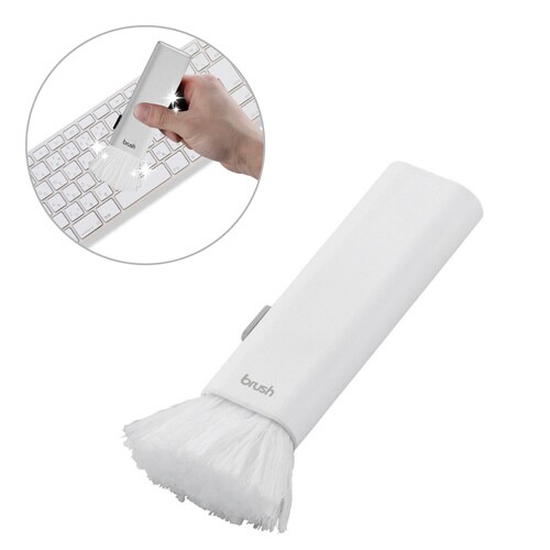 コンパクト収納 2種類の毛 ホワイト