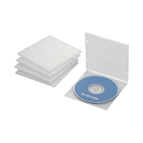 1枚収納 5パック 薄型 PP クリア