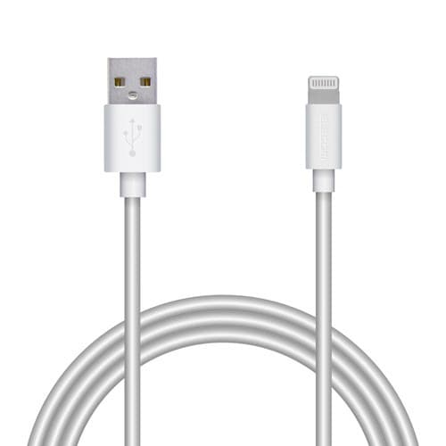 やわらかLightningケーブル/1.0m/白