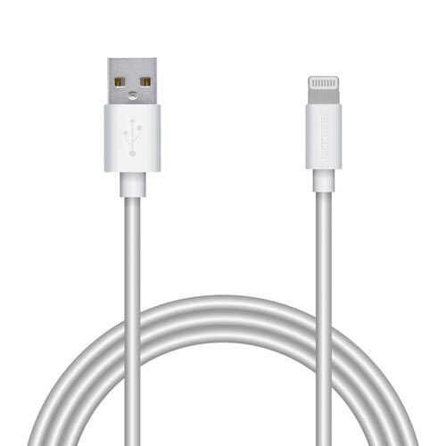 やわらかLightningケーブル/1.5m/白