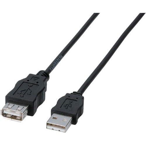 USB延長ケーブル 3m 黒