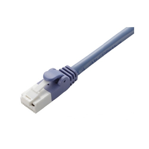 LANケーブル カテ5E ブルー 1m×5