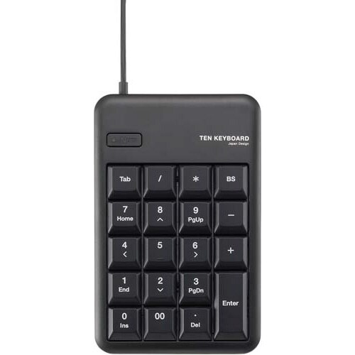 USBテンキーボード ブラック×3