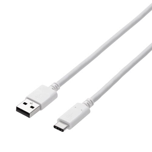 USB2.0ケーブル(A−C) 3.0m 白