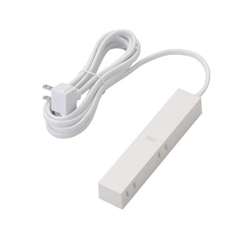 デザインタップ 4個口 2.5m ホワイト