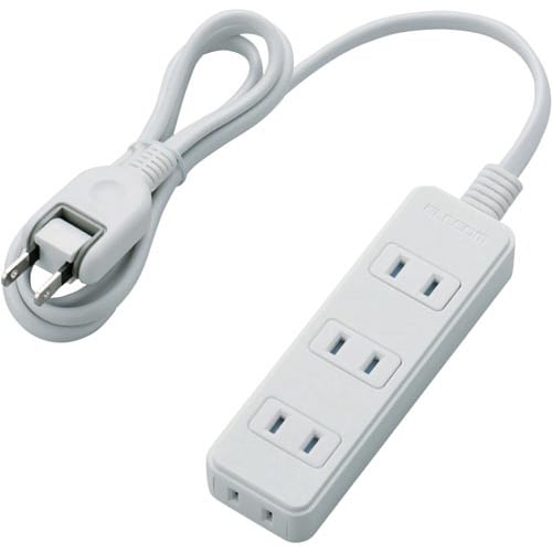 ほこり防止シャッタータップ 4個口 1m ホワイト