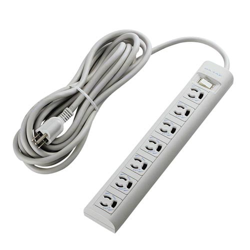 OAタップ3P7個口 マグネット スイッチ 5m