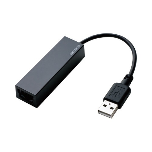 有線LANアダプタ USB2.0 ブラック