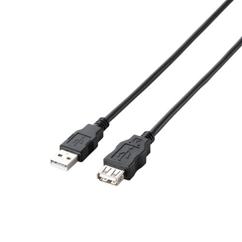 エコUSB2.0延長ケーブル 5m BK