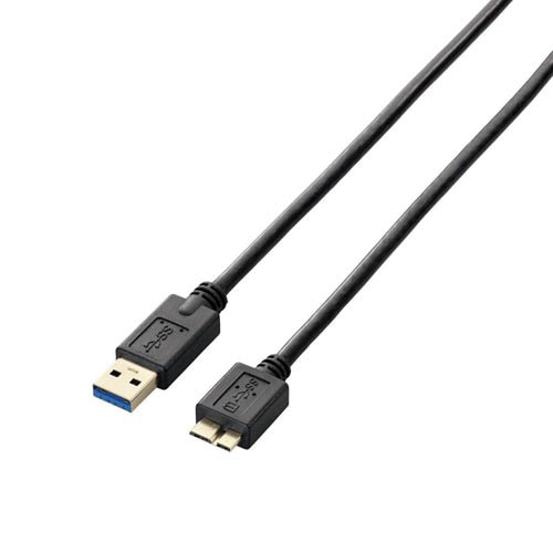 USB3.0microBケーブル 2m 黒