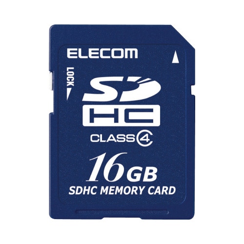 SDHCカード Class4 HC専用 16GB