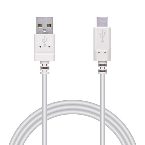 Type−Cケーブル/やわらか/1.0m/ホワイト