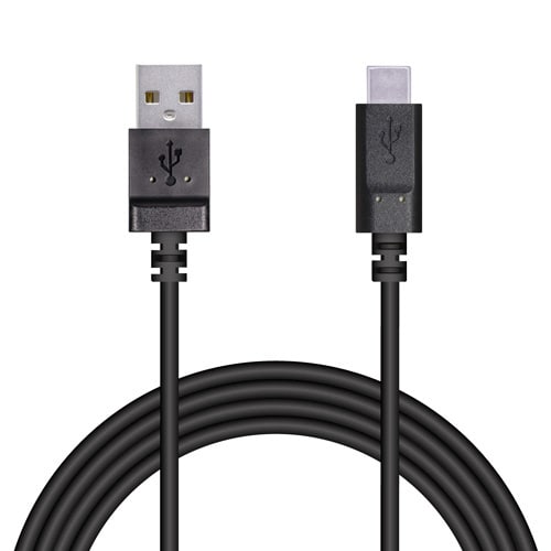 Type−Cケーブル/やわらか/2.0m/ブラック