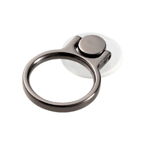 スマホ用フィンガーリング/クリア/ブラック