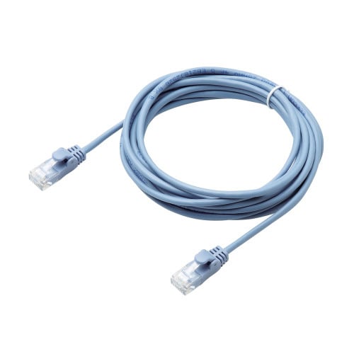 やわらかLANケーブル/CAT5E/3m/ブルー