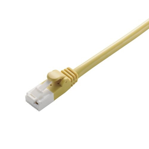 CAT6LANケーブル/3m/イエロー/簡易包装