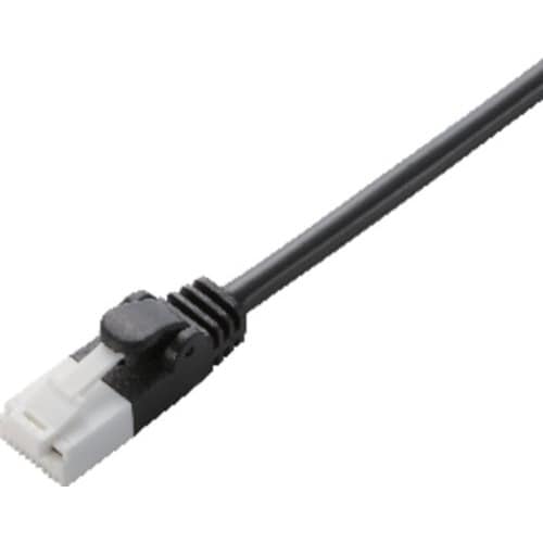 CAT6やわらかLANケーブル/3m/ブラック