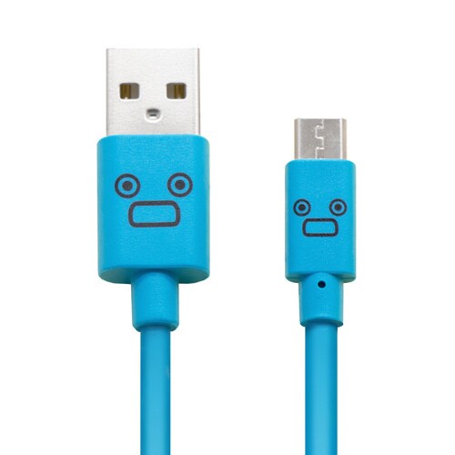 microBケーブル/1.2m/簡易包装/ブルー