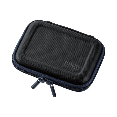 ポータブルハードディスクケース/Sサイズ/ブラック