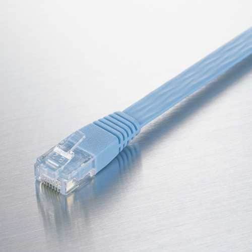 Cat5E フラット コネクタあり 50m