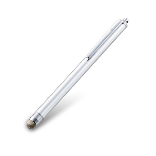 タッチペン/導電繊維タイプ/シルバー