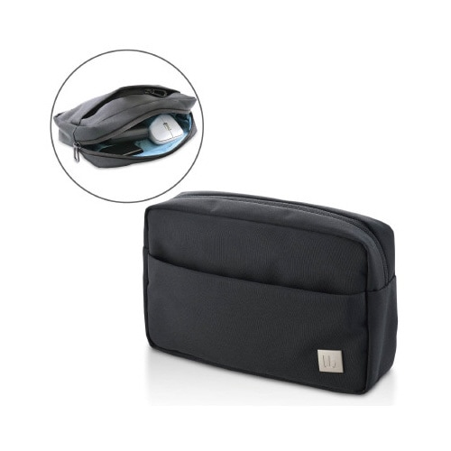 撥水加工 300D高密度ポリエステル 黒