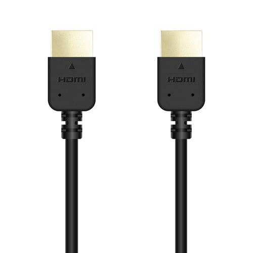 HDMIケーブル/やわらか/1.5m/ブラック
