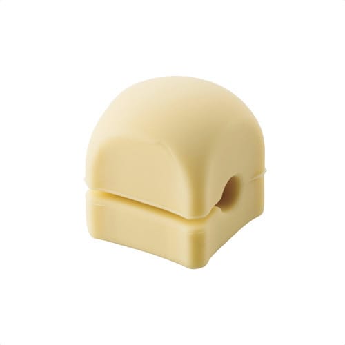 ケーブルホルダー 6個入 粘着シート ベージュ