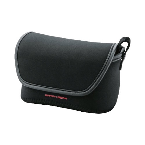 デジカメケース ネオプレン素材 LLサイズ BK
