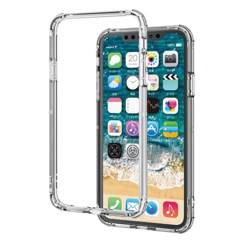 バンパー ケース 衝撃吸収 クリア