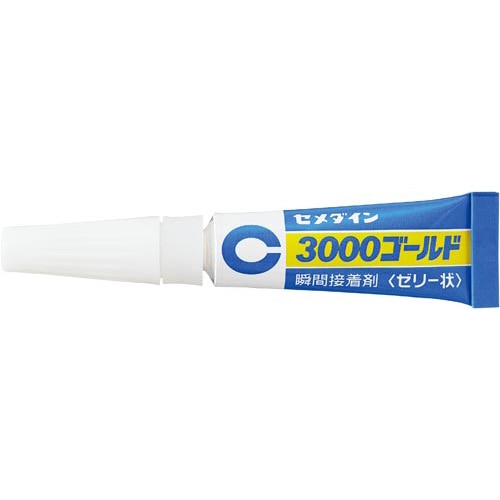 瞬間接着剤3000ゴールドゼリー状×5