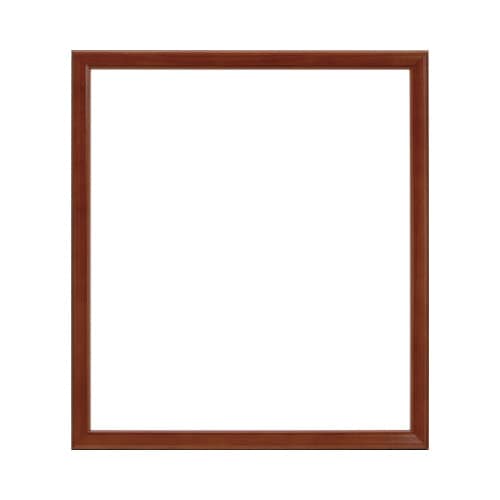 色紙額縁 273×242mm 茶