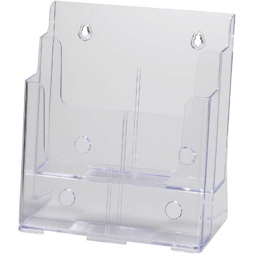 カタログスタンド A4 2段 クリア 10個