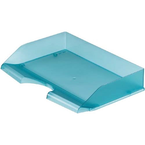 レタートレー A4横型 ブルー