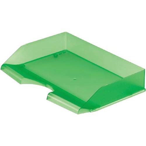 レタートレー A4横型 グリーン