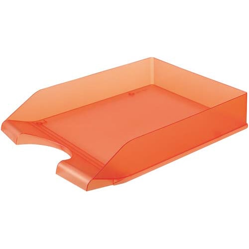 レタートレー A4縦型 オレンジ