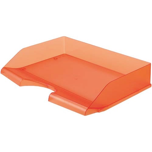 レタートレー A4横型 オレンジ