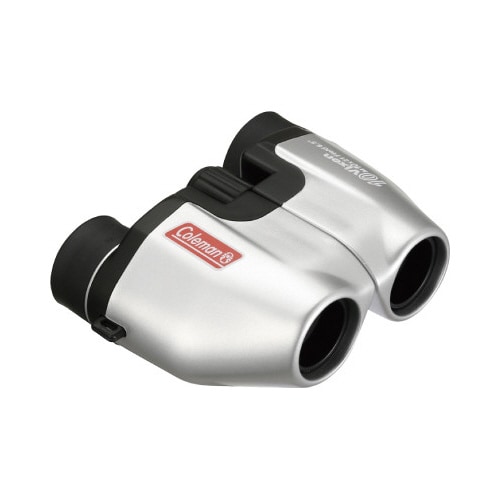 コンパクト双眼鏡 コールマンM10×21 シルバー